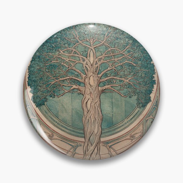 Item preview, Art nouveau Tree of life designed and sold by MendaciousMina.