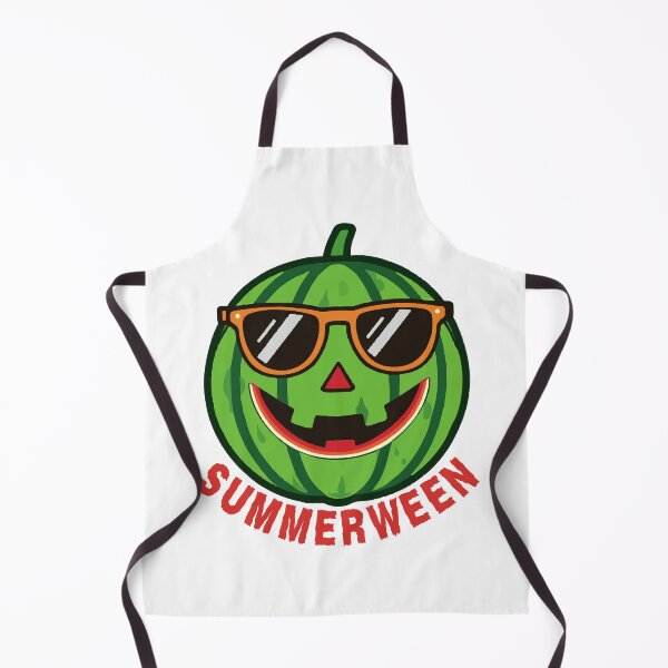 Item preview, Summerween Watermelon Pumpkin Jack o Lantern - Summer Halloween Vibes designed and sold by VibranPalette.
