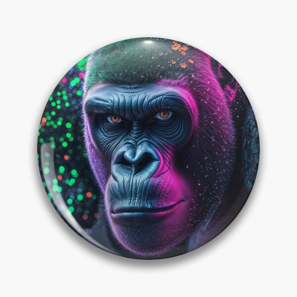 Item preview, Gorilla in a creative matrix - 1 designed and sold by LioTou.