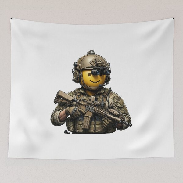 Item preview, Smiley Emoticon Tactical designed and sold by RAWLIFEGRAPHIC.