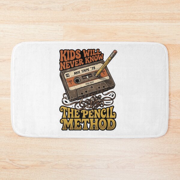 Item preview, Kids Will Never Know The Pencil Method Retro Cassette designed and sold by EKHOAISTORE.