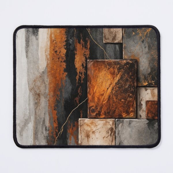 Item preview, Gilded Fractures: Geometry in Stone designed and sold by WittyUnknown.