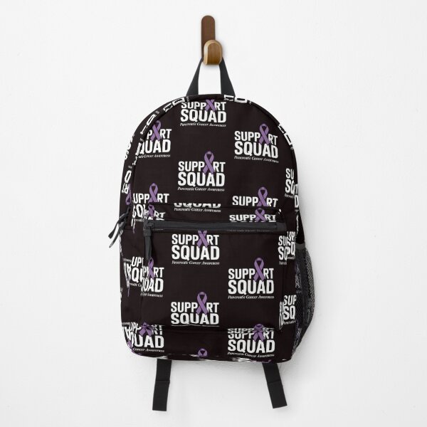 Item preview, Support Squad Pancreatic Cancer Awareness – Purple Ribbon Fight Pancreatic Cancer designed and sold by Redgiant87x.
