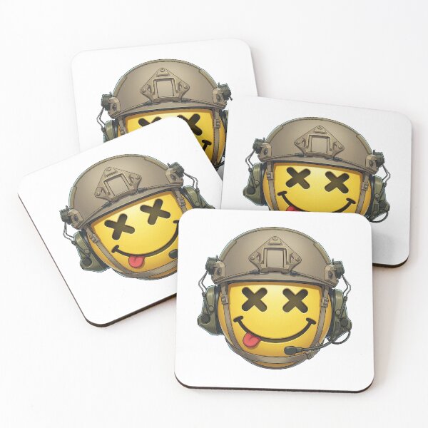 Item preview, Smiley Emoticon Tactical designed and sold by RAWLIFEGRAPHIC.