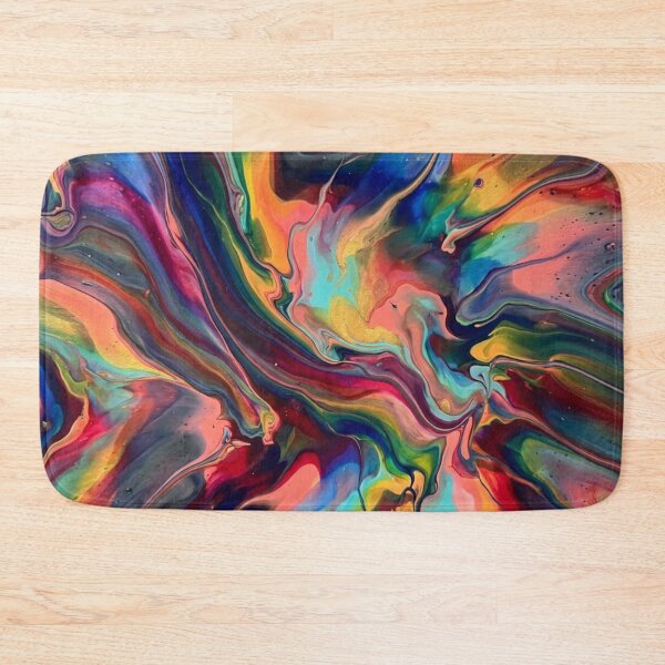 Item preview, Abstract liquid painting designed and sold by TwistedRabbit.