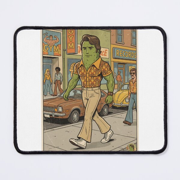Item preview, Arnold Pickle – Retro 70s Bodybuilder Dill Vibes designed and sold by CreativeCrewApp.