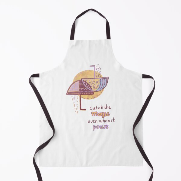 Item preview, Catch the Magic Rain Umbrella Inspirational Quote Art designed and sold by FaliushART.