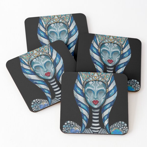 Item preview, Ahsoka Tano Cosmic Portrait designed and sold by  Ojo de Lilith.