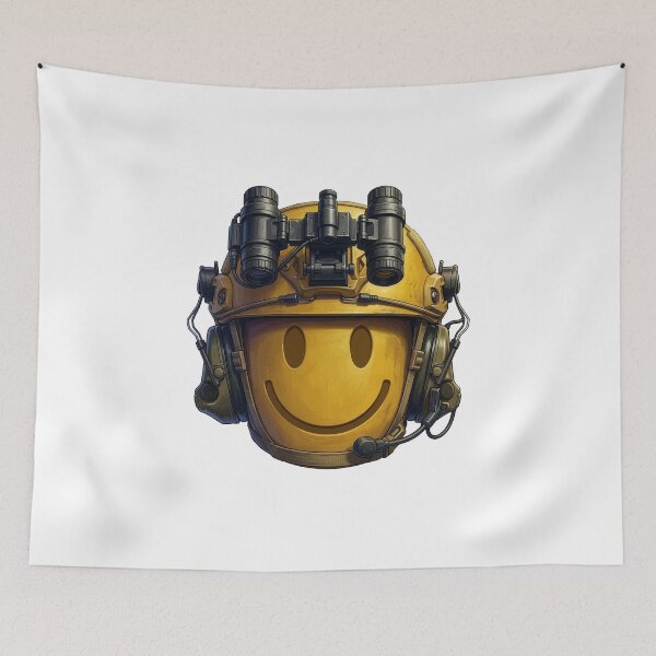 Item preview, Smiley Emoticon Tactical designed and sold by RAWLIFEGRAPHIC.