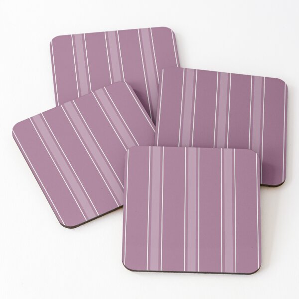 Item preview, Gray Magenta & Light Gray Magenta Stripes designed and sold by KSimpson838.