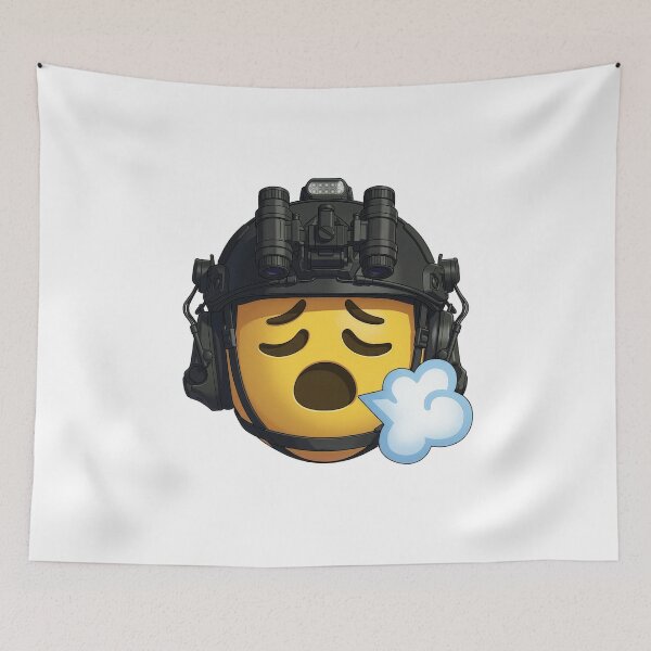 Item preview, Smiley Emoticon Tactical designed and sold by RAWLIFEGRAPHIC.