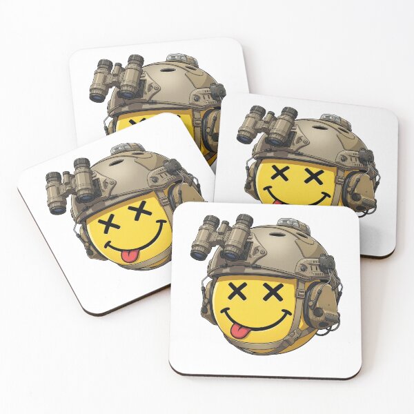 Item preview, Smiley Emoticon Tactical designed and sold by RAWLIFEGRAPHIC.