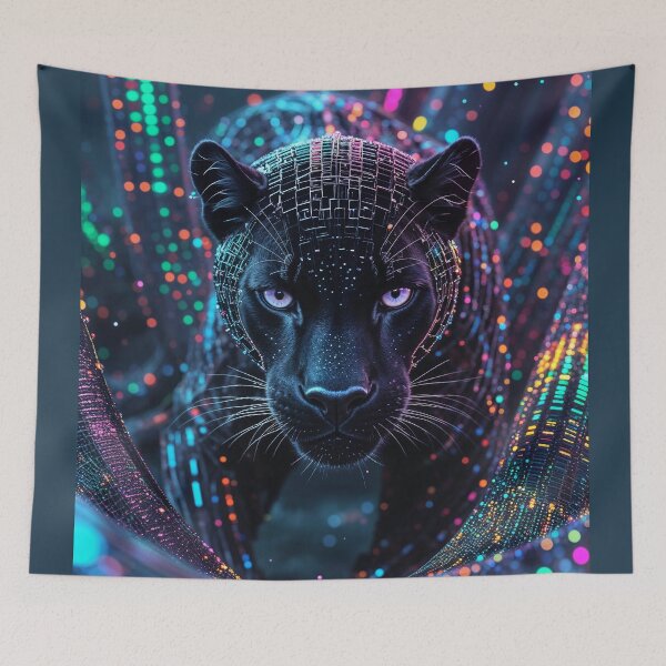 Item preview, Black Panther in a Creative Matrix - 1 designed and sold by LioTou.