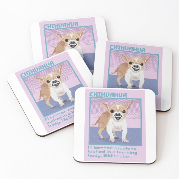 Item preview, Chihuahua card pixelart  designed and sold by PixelMilkyWay.