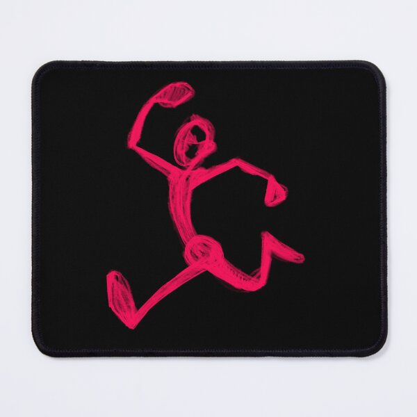 Item preview, Red Funny Running Stick Figure designed and sold by Pryhozha.