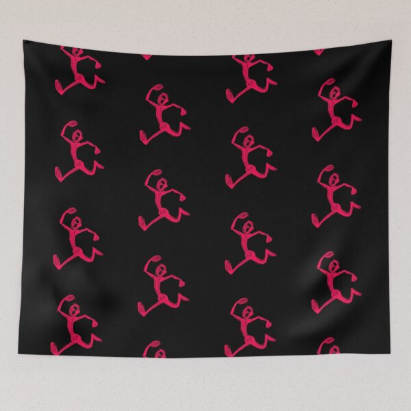 Item preview, Red Funny Running Stick Figure designed and sold by Pryhozha.