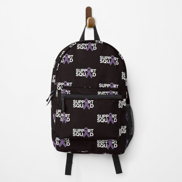 Item preview, Support Squad Pancreatic Cancer Awareness – Purple Ribbon Purple Rainbow Support designed and sold by Redgiant87x.