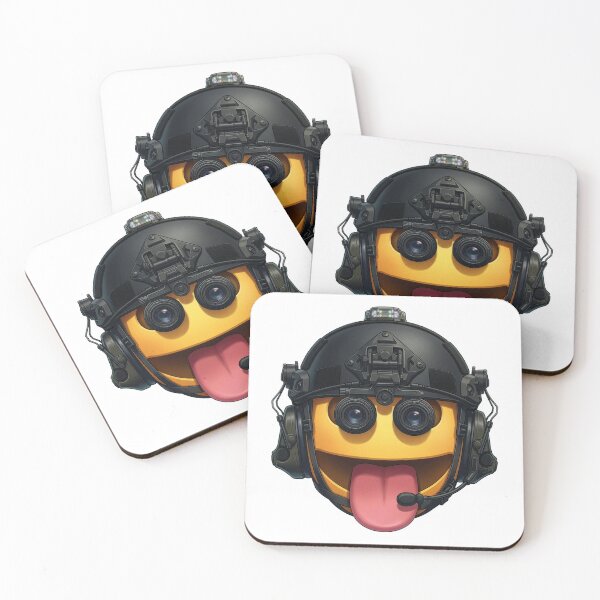 Item preview, Smiley Emoticon Tactical designed and sold by RAWLIFEGRAPHIC.