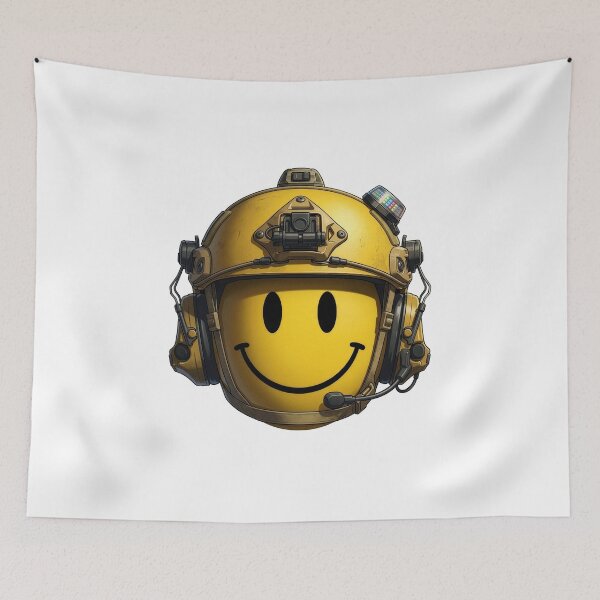 Item preview, Smiley Emoticon Tactical designed and sold by RAWLIFEGRAPHIC.