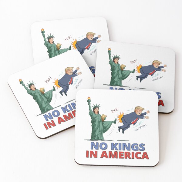 Item preview, No Kings In America, Anti-Donald Trump, No Kings Day Protest designed and sold by anderlee.