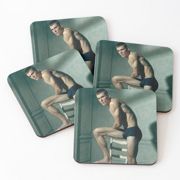 Item preview, Guy Making Pose on Chair designed and sold by gayishdesign.