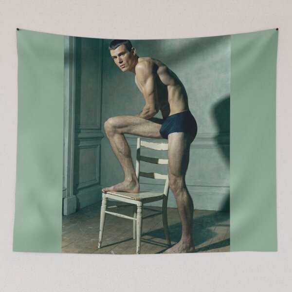 Item preview, Guy Making Pose on Chair designed and sold by gayishdesign.