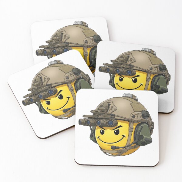 Item preview, Smiley Emoticon Tactical designed and sold by RAWLIFEGRAPHIC.