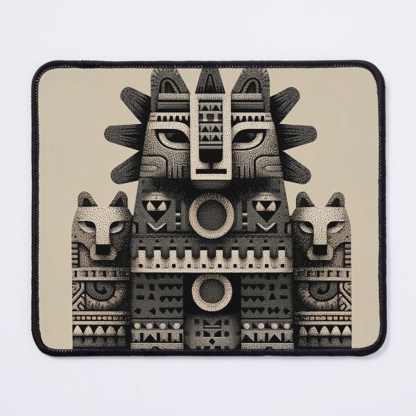 Item preview, Sacred Lion Totem Guardian designed and sold by BasajaunStudio.