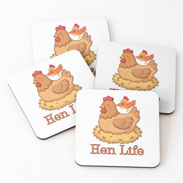 Item preview, Hen Life Funny Chicken Design | Farm Life Humor | Cute Hen Lover Gift | Country Living Aesthetic designed and sold by Anasalseady.