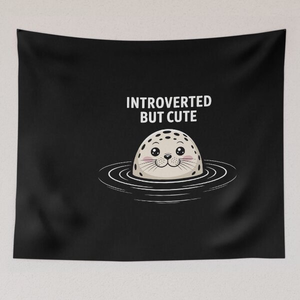Item preview, Introverted but cute designed and sold by jkrphoto.