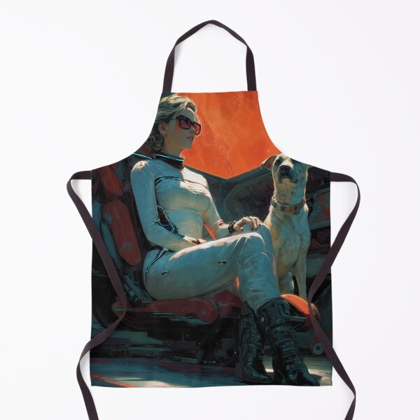 Item preview, Neon Solitude with a Loyal Witness designed and sold by oanaunciuleanu.