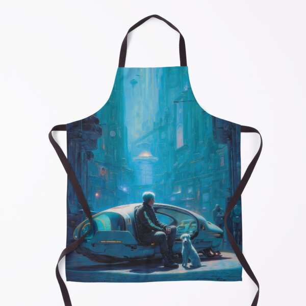 Item preview, Neon Solitude with a Loyal Witness designed and sold by oanaunciuleanu.