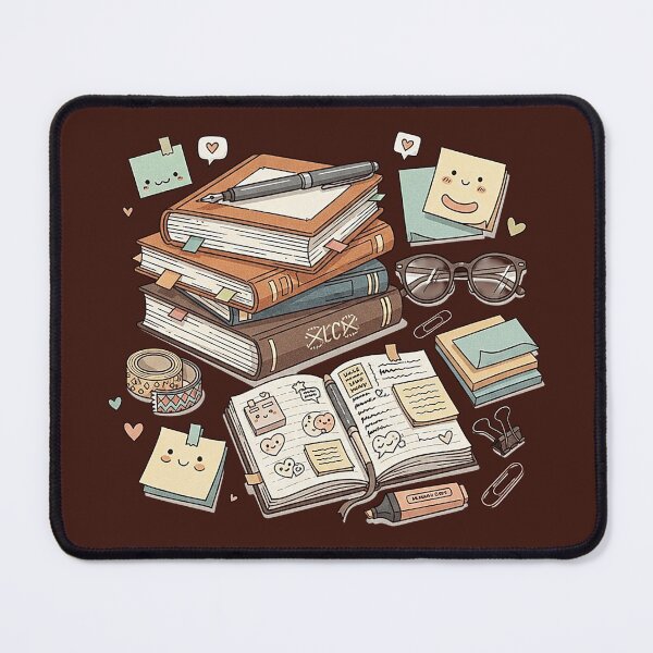 Item preview, Kawaii Study Supplies Aesthetic Journal designed and sold by SholoStudio.