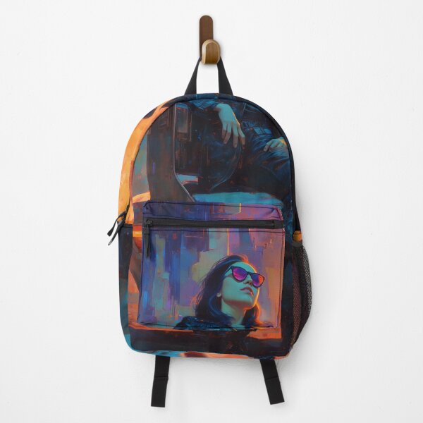 Item preview, Neon Solitude with a Loyal Witness designed and sold by oanaunciuleanu.