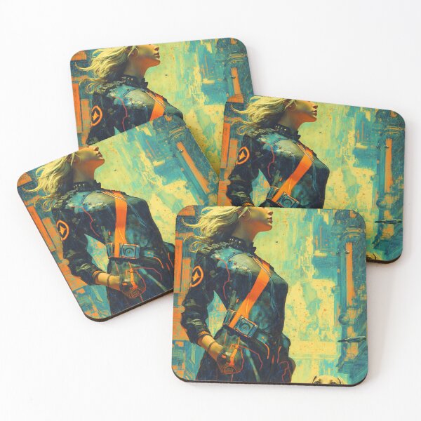 Item preview, Neon Solitude with a Loyal Witness designed and sold by oanaunciuleanu.
