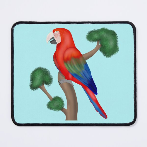 Item preview, Red macaw designed and sold by Daniel Vasco.