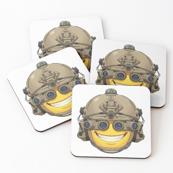 Item preview, Smiley Emoticon Tactical designed and sold by RAWLIFEGRAPHIC.