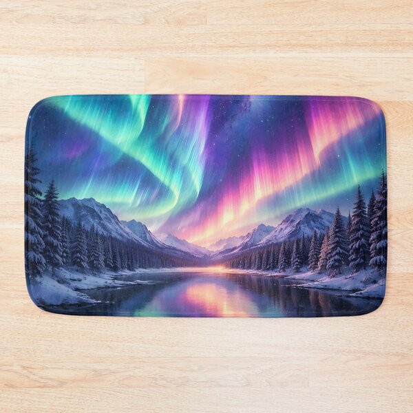Item preview, Aurora Borealis Night Reflection designed and sold by BloomOfDesign.
