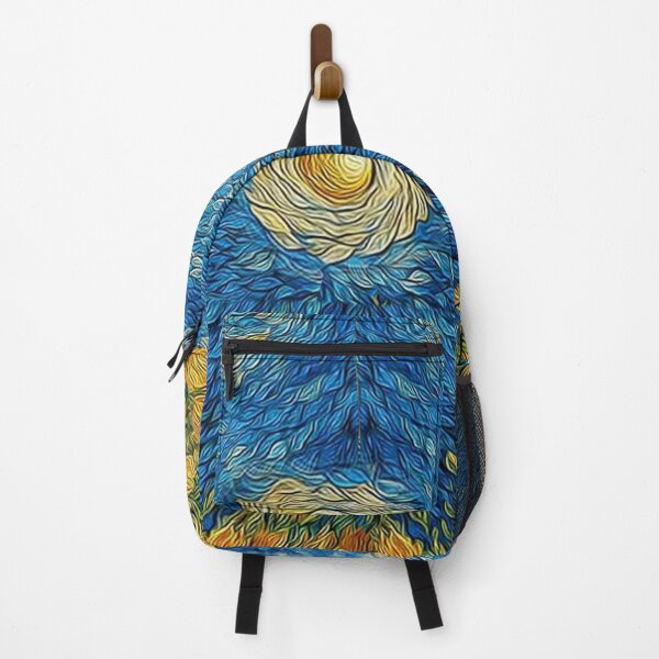 Item preview, Sunflower Field Pattern with Starry Sky designed and sold by Art.Fusion.Studio.