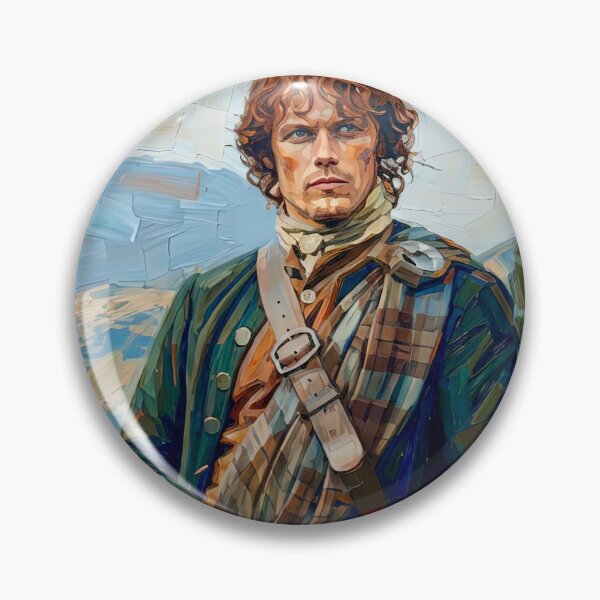 Item preview, Outlander painting of Jamie Fraser. designed and sold by davidelder.