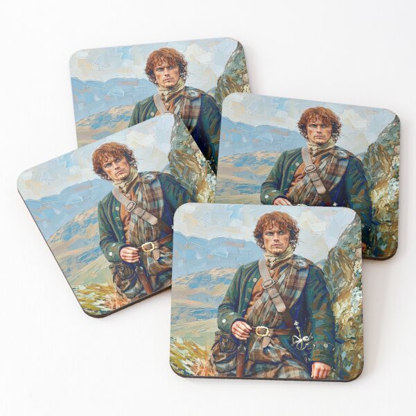 Item preview, Outlander painting of Jamie Fraser. designed and sold by davidelder.