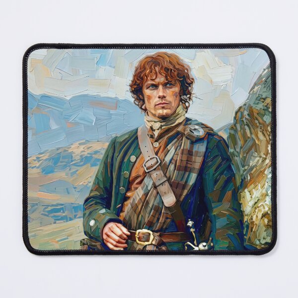 Item preview, Outlander painting of Jamie Fraser. designed and sold by davidelder.