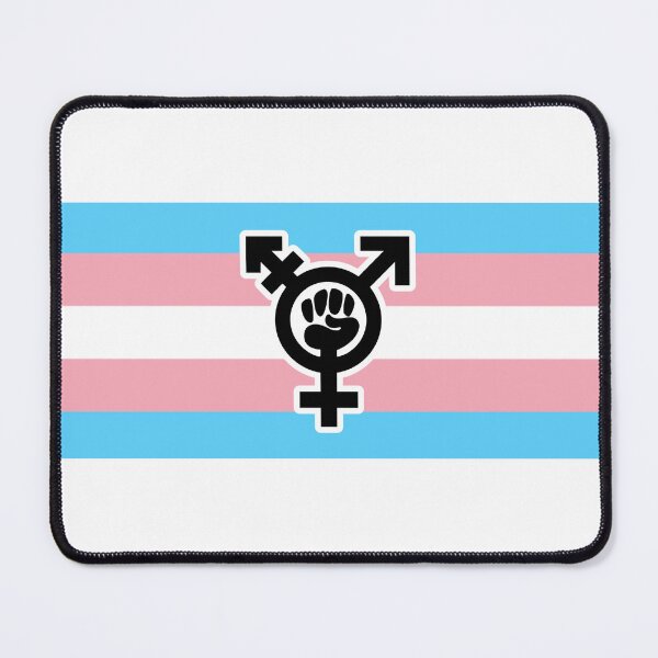 Item preview, transfeminist transgender pride flag designed and sold by DizzyPride.