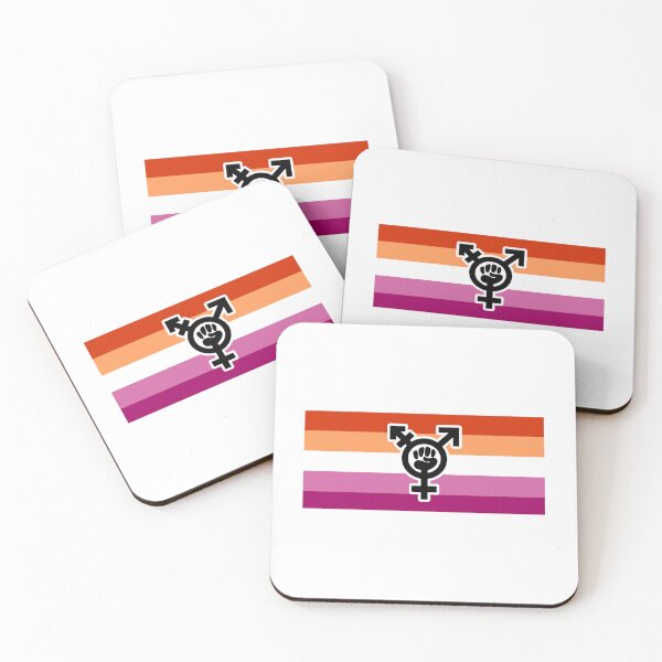 Item preview, transfeminist lesbian pride flag designed and sold by DizzyPride.