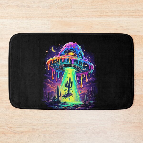 Item preview, Melting UFO – Psychedelic Alien Invasion designed and sold by RidaSalArt.