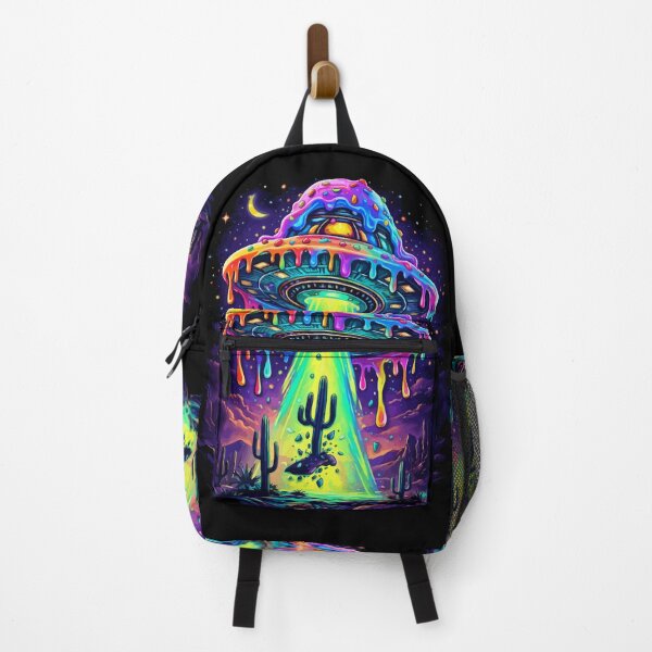 Item preview, Melting UFO – Psychedelic Alien Invasion designed and sold by RidaSalArt.
