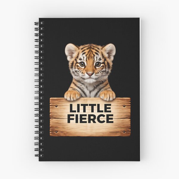 Item preview, Little Fierce Tiger Cub Wildlife Sticker designed and sold by EimSol.