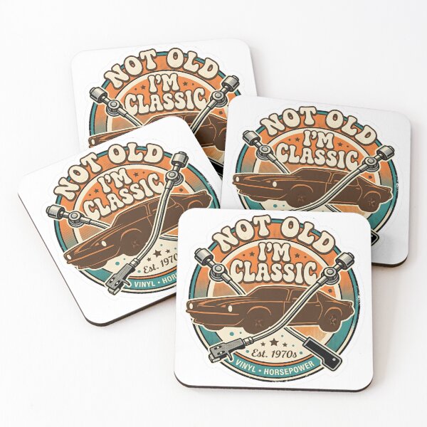 Item preview, Not Old I'm Classic Vintage Muscle Car 1970s designed and sold by EKHOAISTORE.