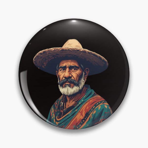 Item preview, Portrait of a Mexican Charro designed and sold by sanorastyle.