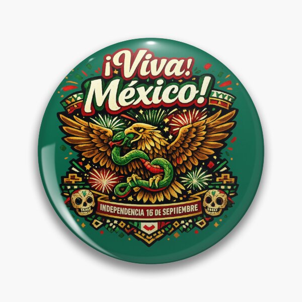 Item preview, Viva México – Independence Day Celebration Art designed and sold by Stricker-Hub.